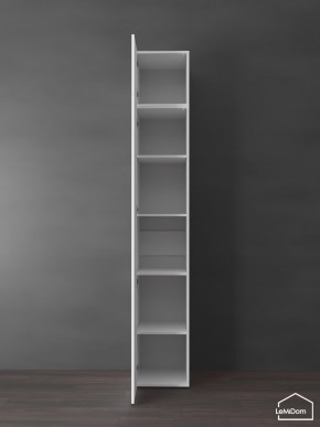 Шкаф с антресолью Linnea MHR-1POA-2 2450х400х510 (Белый-М 11.1.2) в Чебаркуле - chebarkul.ok-mebel.com | фото 4