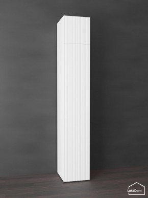 Шкаф с антресолью Linnea MHR-1POA-3 2450х400х510 (Белый-М 11.1.2) в Чебаркуле - chebarkul.ok-mebel.com | фото