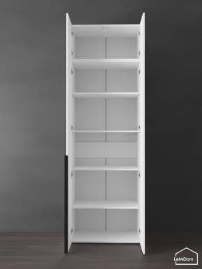 Шкаф с антресолью Linnea MHR-2A-2 2450х800х510 (Белый-М 11.1.1) в Чебаркуле - chebarkul.ok-mebel.com | фото 4