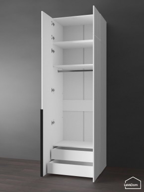 Шкаф с антресолью Linnea MHR-2A-3 2450х800х510 (Белый-М 11.1.2) в Чебаркуле - chebarkul.ok-mebel.com | фото 5