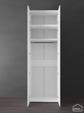 Шкаф с антресолью Linnea MHR-2POA-1 2450х800х510 (Белый-М 11.1.2) в Чебаркуле - chebarkul.ok-mebel.com | фото 4