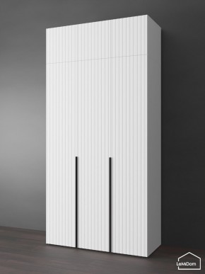 Шкаф с антресолью Linnea MHR-3A-1 2450х1200х510 (Белый-М 11.1.2) в Чебаркуле - chebarkul.ok-mebel.com | фото