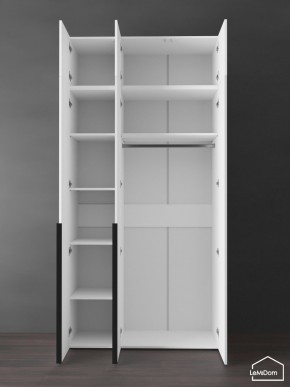 Шкаф с антресолью Linnea MHR-3A-1 2450х1200х510 (Белый-М 11.1.2) в Чебаркуле - chebarkul.ok-mebel.com | фото 5