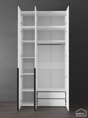 Шкаф с антресолью Linnea MHR-3A-2 2450х1200х510 (Белый-М 11.1.1) в Чебаркуле - chebarkul.ok-mebel.com | фото 6