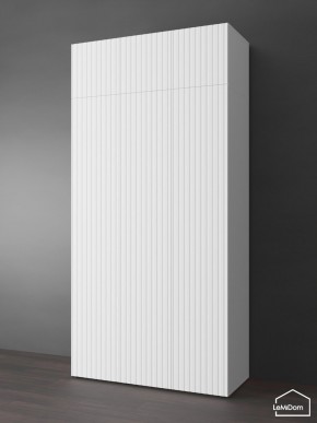 Шкаф с антресолью Linnea MHR-3POA-1 2450х1200х510 (Белый-М 11.1.2) в Чебаркуле - chebarkul.ok-mebel.com | фото