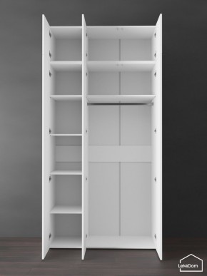 Шкаф с антресолью Linnea MHR-3POA-1 2450х1200х510 (Белый-М 11.1.2) в Чебаркуле - chebarkul.ok-mebel.com | фото 4
