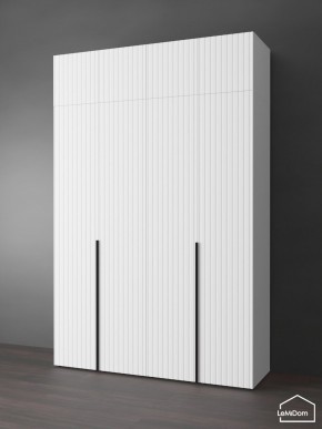Шкаф с антресолью Linnea MHR-4A-1 2450х1600х510 (Белый-М 11.1.2) в Чебаркуле - chebarkul.ok-mebel.com | фото