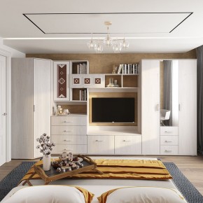 Шкаф угловой Белла (Ясень белый) в Чебаркуле - chebarkul.ok-mebel.com | фото 3
