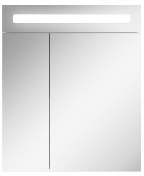 Шкаф-зеркало Аврора 60 с подсветкой LED Домино (DV8005HZ) в Чебаркуле - chebarkul.ok-mebel.com | фото 4