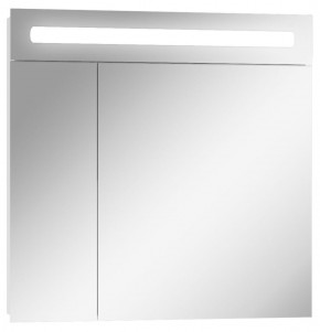 Шкаф-зеркало Аврора 70 с подсветкой LED Домино (DV8007HZ) в Чебаркуле - chebarkul.ok-mebel.com | фото 1