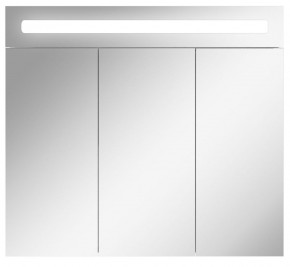 Шкаф-зеркало Аврора 80 с подсветкой LED Домино (DV8009HZ) в Чебаркуле - chebarkul.ok-mebel.com | фото 4