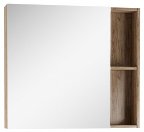 Шкаф-зеркало Craft 80 левый/правый Домино (DCr2204HZ) в Чебаркуле - chebarkul.ok-mebel.com | фото 1