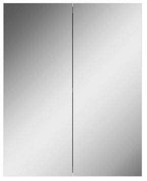 Шкаф-зеркало Норма 55 2 двери АЙСБЕРГ (DA1638HZ) в Чебаркуле - chebarkul.ok-mebel.com | фото 4