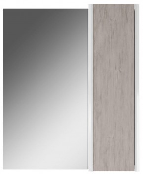 Шкаф-зеркало Uno 60 Дуб серый левый/правый Домино (DU1503HZ) в Чебаркуле - chebarkul.ok-mebel.com | фото 5