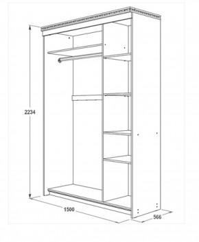 Спальный гарнитур Ольга-13 (модульный) в Чебаркуле - chebarkul.ok-mebel.com | фото 19