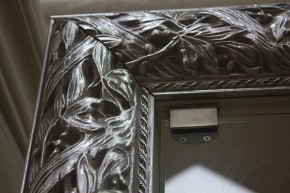Спальный гарнитур Тиффани Premium черная/серебро в Чебаркуле - chebarkul.ok-mebel.com | фото 4