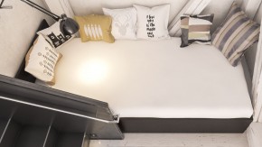 Стандарт Кровать 0900, цвет венге, ШхГхВ 93,5х203,5х70 см., сп.м. 900х2000 мм., без матраса, основание есть в Чебаркуле - chebarkul.ok-mebel.com | фото 6