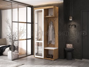 СТЕЛЛА-1 Прихожая (ЛДСП) дуб крафт/белый в Чебаркуле - chebarkul.ok-mebel.com | фото 2
