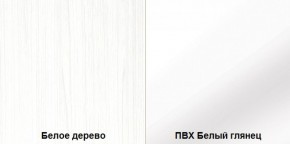 Стенка Румба арт. 03.272 (Белое дерево/Белый глянец) Шкаф комбинированный в Чебаркуле - chebarkul.ok-mebel.com | фото 3