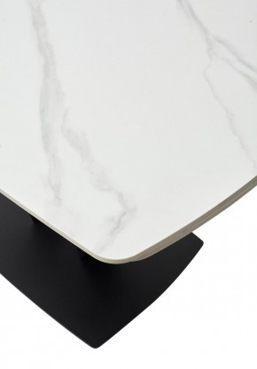 Стол ALATRI 120 MATT WHITE MARBLE SOLID CERAMIC / BLACK, ®DISAUR в Чебаркуле - chebarkul.ok-mebel.com | фото 11
