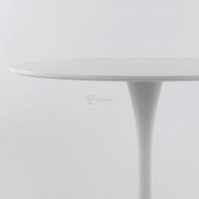 Стол Barneo T-3 Tulip style (RAL9003 белый, D90) в Чебаркуле - chebarkul.ok-mebel.com | фото 4