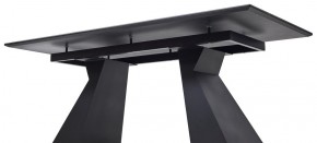 Стол БОГАРТ 200 TITANIUM BLACK PULIDO, керамика / Черный М-City в Чебаркуле - chebarkul.ok-mebel.com | фото 7