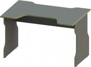 Стол компьютерный ВАРДИГ K1 120x82, антрацит/лайм в Чебаркуле - chebarkul.ok-mebel.com | фото 2