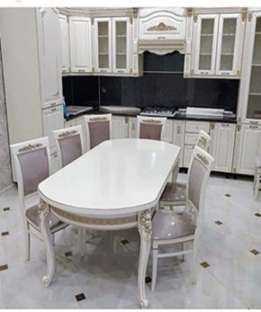Стол овальный раскладной Бостон 2000(2400)*1000 в Чебаркуле - chebarkul.ok-mebel.com | фото