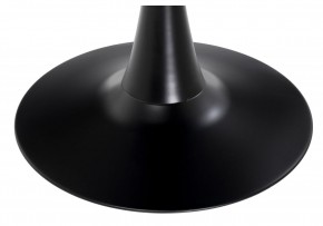 Стол стеклянный Tulip 90x74 black glass в Чебаркуле - chebarkul.ok-mebel.com | фото 3