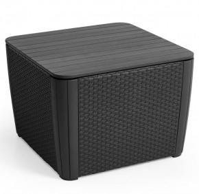 Стол-сундук Лузон Плюс (Luzon Plus Flat Wicker), графит в Чебаркуле - chebarkul.ok-mebel.com | фото 3