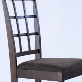 Стул Barneo S-3 (вельвет т-коричневый, венге) в Чебаркуле - chebarkul.ok-mebel.com | фото 3