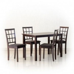 Стул Barneo S-3 (вельвет т-коричневый, венге) в Чебаркуле - chebarkul.ok-mebel.com | фото 6