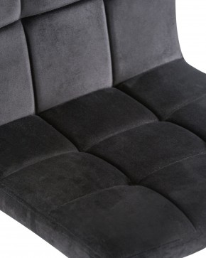 Стул барный DOBRIN DOMINIC, черный велюр (MJ9-101) в Чебаркуле - chebarkul.ok-mebel.com | фото 7