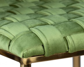 Стул барный DOBRIN EMMA GOLD, зеленый велюр (VF-08) в Чебаркуле - chebarkul.ok-mebel.com | фото 8