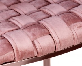 Стул барный DOBRIN EMMA ROSE GOLD, розовый велюр (VF-10) в Чебаркуле - chebarkul.ok-mebel.com | фото 9
