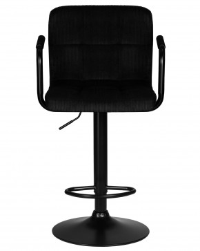 Стул барный DOBRIN KRUGER ARM BLACK, черный вельвет (LAR-E2041-52) в Чебаркуле - chebarkul.ok-mebel.com | фото 6