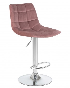 Стул барный DOBRIN TAILOR, пудрово-розовый велюр (MJ9-32) в Чебаркуле - chebarkul.ok-mebel.com | фото
