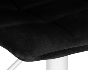 Стул барный DOBRIN TAILOR WHITE, черный велюр (MJ9-101) в Чебаркуле - chebarkul.ok-mebel.com | фото 7