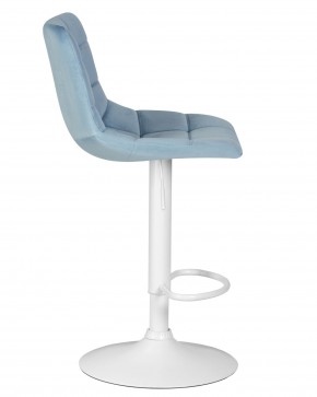 Стул барный DOBRIN TAILOR WHITE, пудрово-голубой велюр (MJ9-74) в Чебаркуле - chebarkul.ok-mebel.com | фото 3