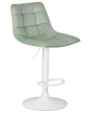Стул барный DOBRIN TAILOR WHITE, пудрово-мятный велюр (MJ9-87) в Чебаркуле - chebarkul.ok-mebel.com | фото 2