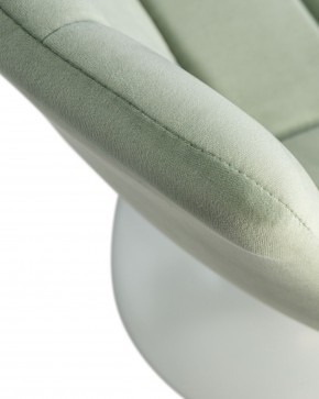 Стул барный DOBRIN TAILOR WHITE, пудрово-мятный велюр (MJ9-87) в Чебаркуле - chebarkul.ok-mebel.com | фото 8