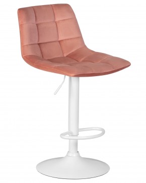 Стул барный DOBRIN TAILOR WHITE, пудрово-розовый велюр (MJ9-32) в Чебаркуле - chebarkul.ok-mebel.com | фото 2