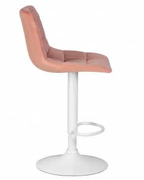 Стул барный DOBRIN TAILOR WHITE, пудрово-розовый велюр (MJ9-32) в Чебаркуле - chebarkul.ok-mebel.com | фото 3