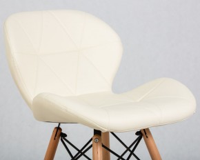 Стул обеденный DOBRIN BUTTERFLY, ножки светлый бук, цвет сиденья кремовый в Чебаркуле - chebarkul.ok-mebel.com | фото 9