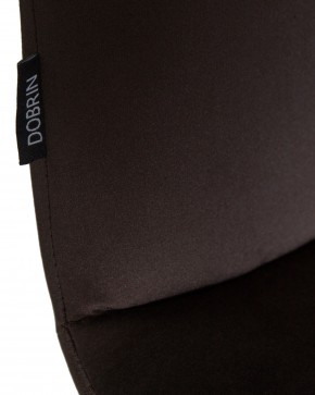 Стул обеденный DOBRIN CHILLY, Эспрессо Holland 74, основание черное в Чебаркуле - chebarkul.ok-mebel.com | фото 10