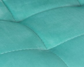 Стул обеденный DOBRIN CHILLY, Мятный Holland 50, основание черное в Чебаркуле - chebarkul.ok-mebel.com | фото 7
