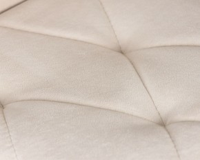 Стул обеденный DOBRIN CHILLY ROMBO, Бежевый Simple 44, основание черный в Чебаркуле - chebarkul.ok-mebel.com | фото 8