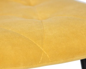 Стул обеденный DOBRIN CHILLY ROMBO, Горчичный Simple 15, основание черное в Чебаркуле - chebarkul.ok-mebel.com | фото 10
