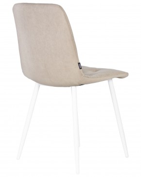Стул обеденный DOBRIN CHILLY ROMBO, Капучино Simple 05, основание белый в Чебаркуле - chebarkul.ok-mebel.com | фото 4