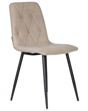 Стул обеденный DOBRIN CHILLY ROMBO, Капучино Simple 05, основание черное в Чебаркуле - chebarkul.ok-mebel.com | фото 2